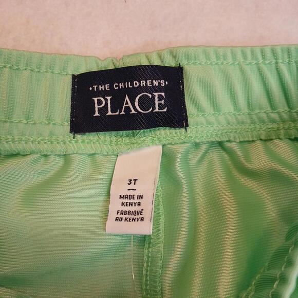 The Children’s Place Bike Shorts Size 3T Green Soft Athletic‎ Lightweight - Picture 4 of 5